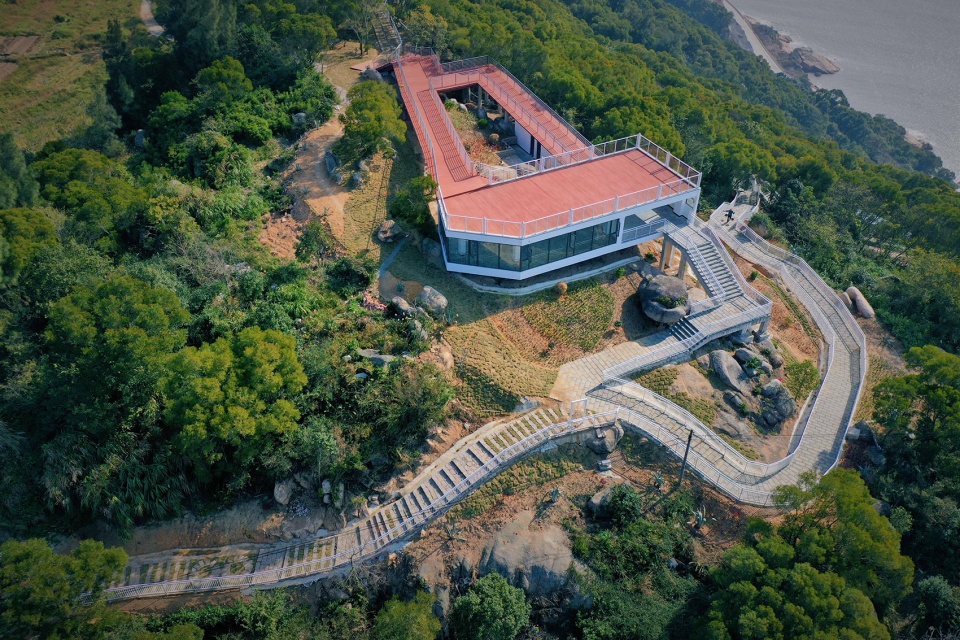 sansha light and shadow town leisure trail phase ii project by shanghai cm sesign landscape design