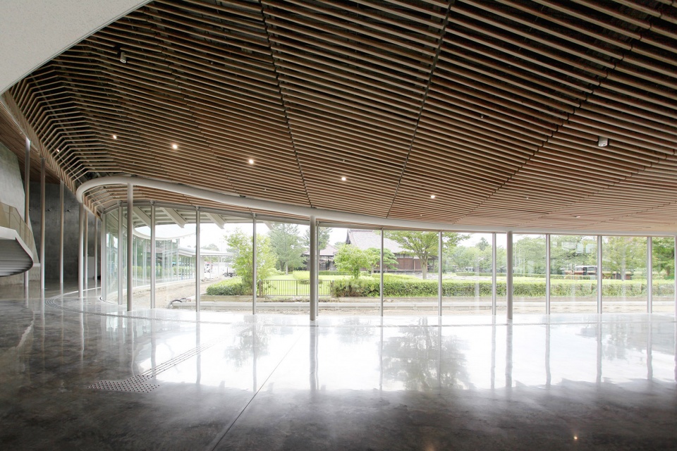 tsuruoka cultural hall by sanaa