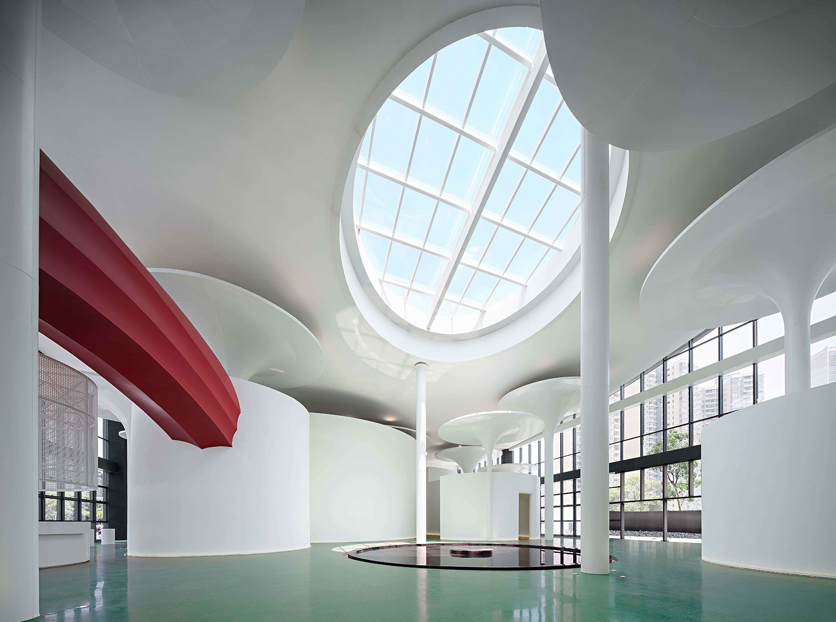 Dongguan Hongmei Art Gallery，China by ZWP Design Studio 谷德设计网