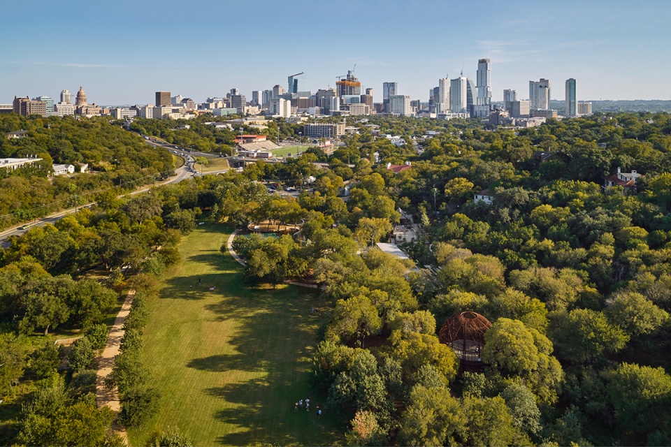 kingsbury commons at pease park by clayton korte