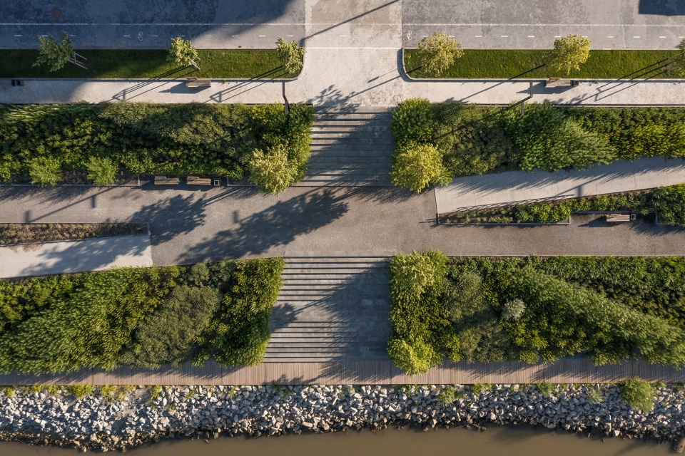 riverfront park in novosibirsk by аfа landmark architects sp architektura krajobrazu