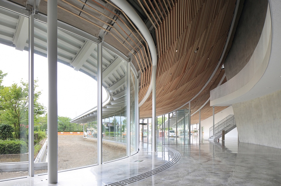 tsuruoka cultural hall by sanaa