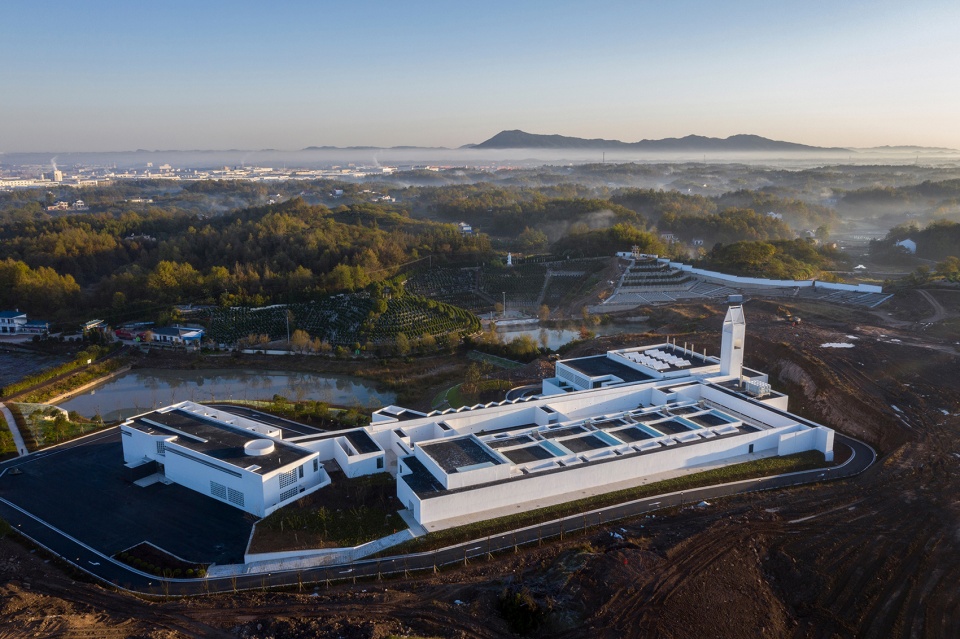 Huoshan County Mortuary China by Hefei University of Technology Design Institute Group Co Ltd