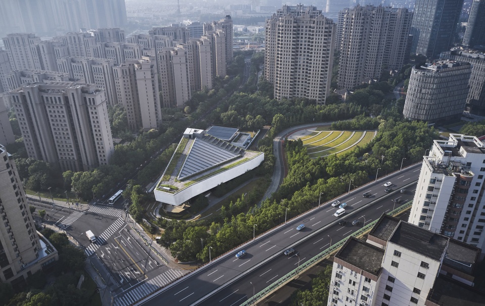 green valley art center by scenic architecture office