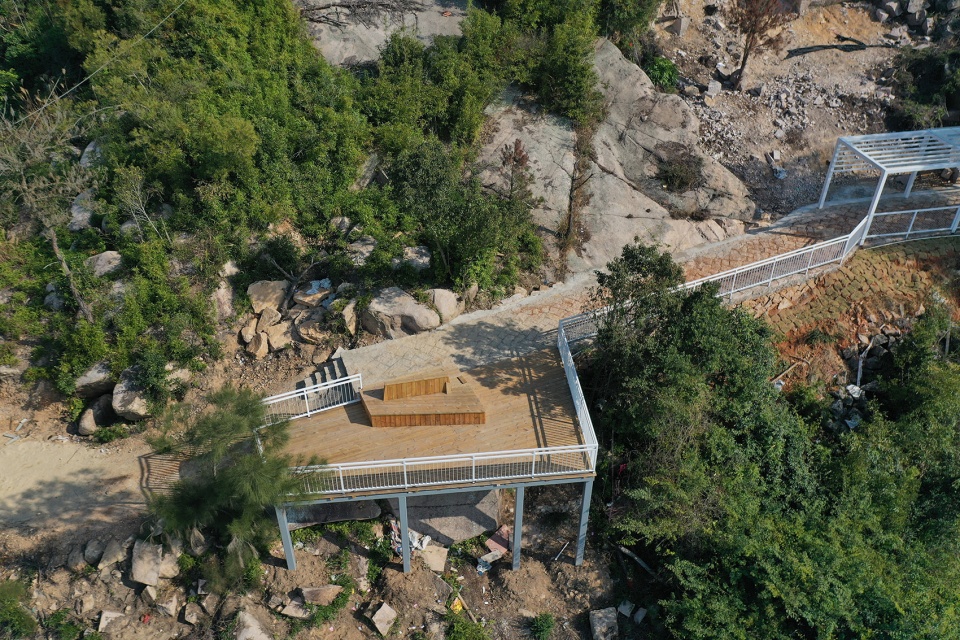 sansha light and shadow town leisure trail phase ii project by shanghai cm sesign landscape design