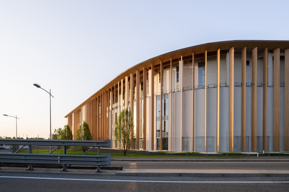 Padova Congress Centre by Kengo Kuma and Associates