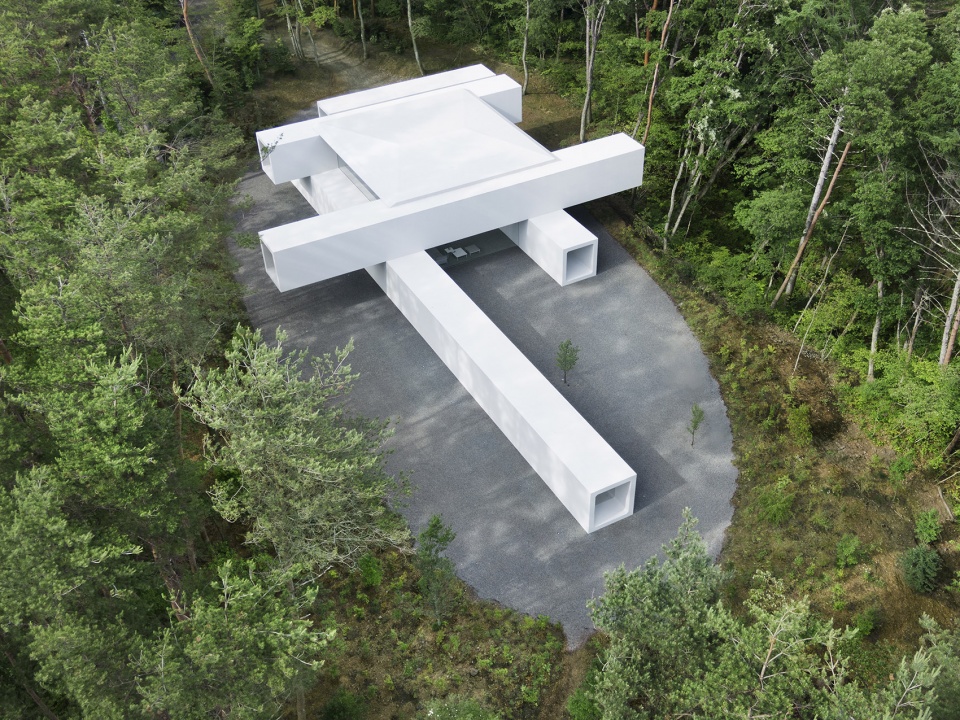 culvert guesthouse by nendo