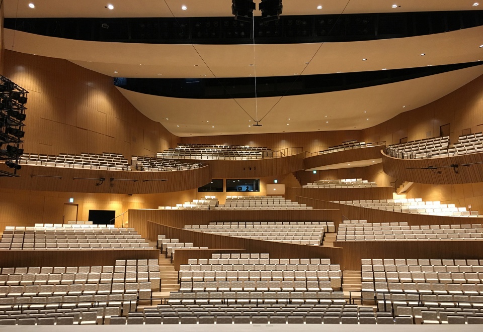 tsuruoka cultural hall by sanaa