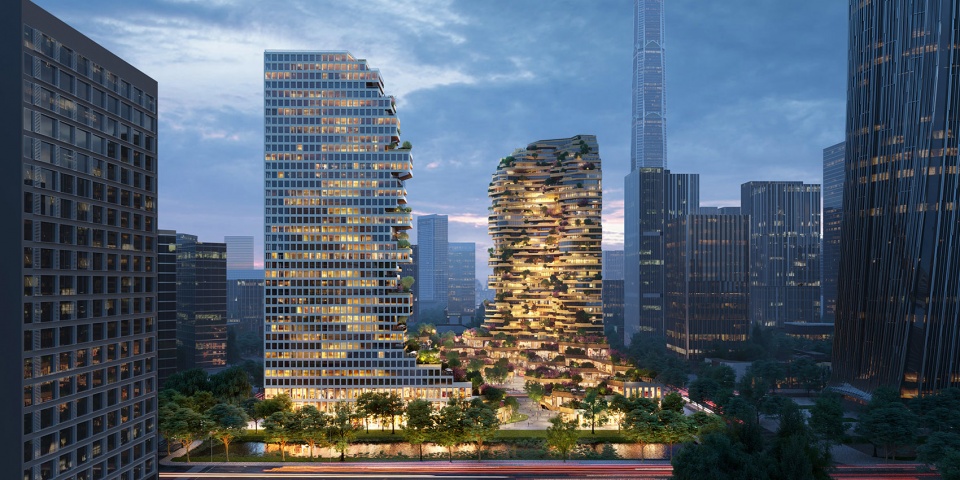 Oasis Towers Nanjing MVRDV