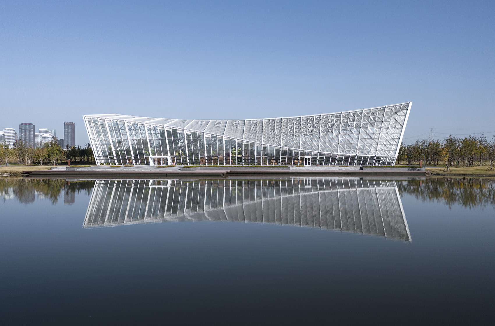 Greenhouse of Nantong Botanical Garden by GEN Architects 谷德设计网
