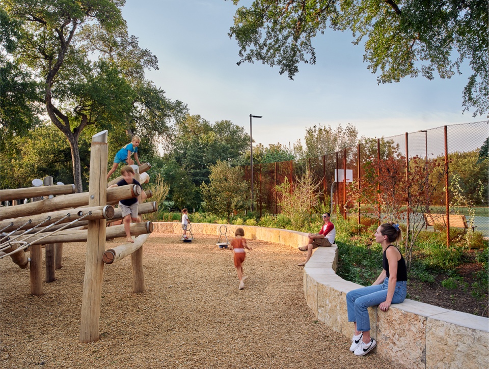kingsbury commons at pease park by clayton korte