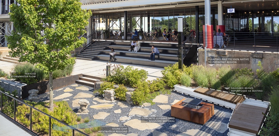 2021 asla general design award of honor atlanta dairies perkinswill