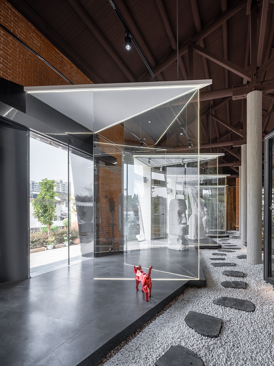 Cloud granary building renovation Shanghai Xigu Art Museum China by DCDSAA Architecture Office