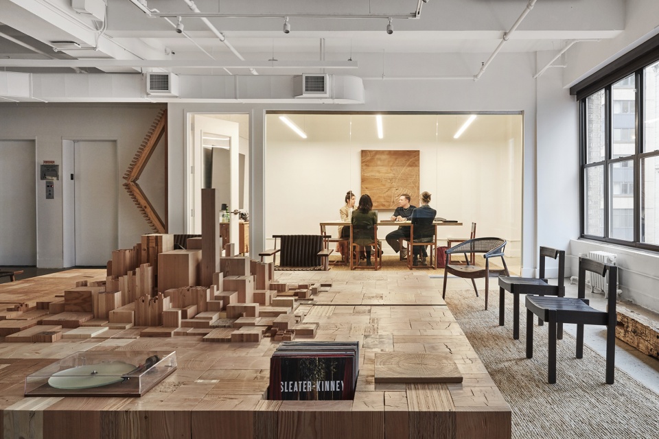 Olson Kundigs New York office by Olson Kundigs