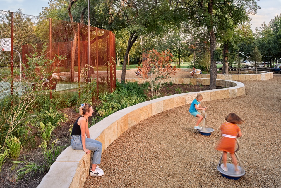 kingsbury commons at pease park by clayton korte