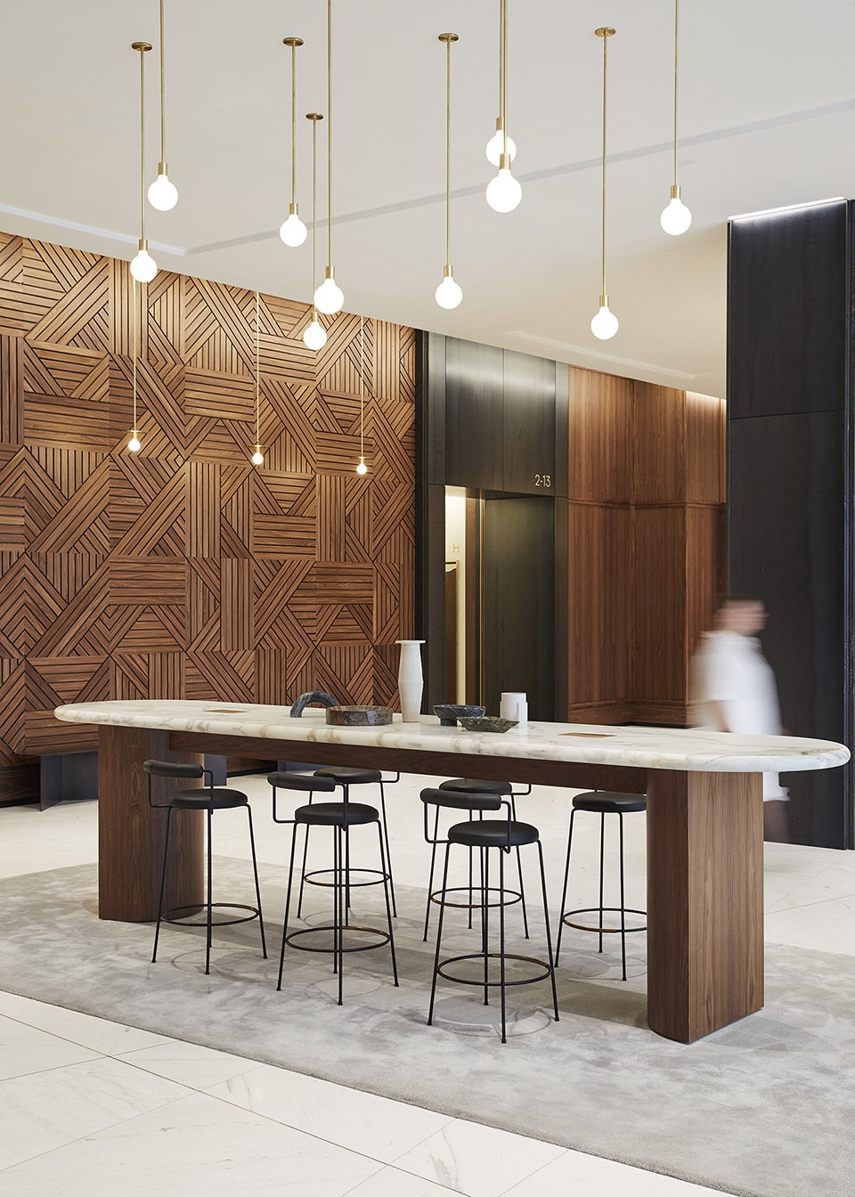 Summer Street Lobby by Atelier Cho Thompson