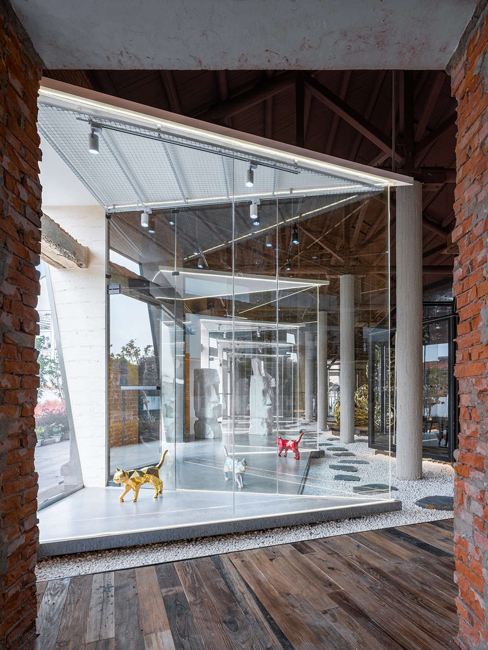 Cloud granary building renovation Shanghai Xigu Art Museum China by DCDSAA Architecture Office