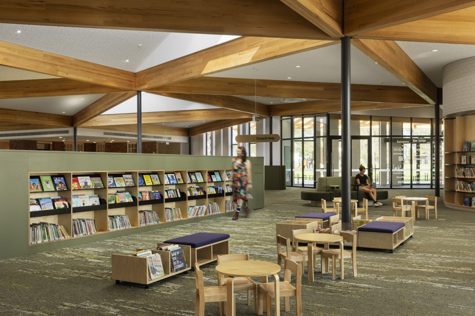 Glenroy Community Hub by DesignInc