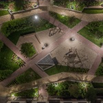 新西伯利亚河滨公园 / AFA + Landmark Architects + S&P Architektura Krajobrazu + Brusnika