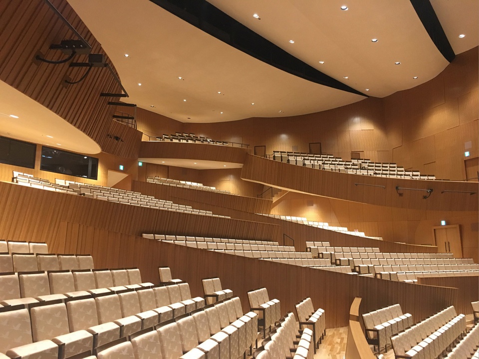 tsuruoka cultural hall by sanaa