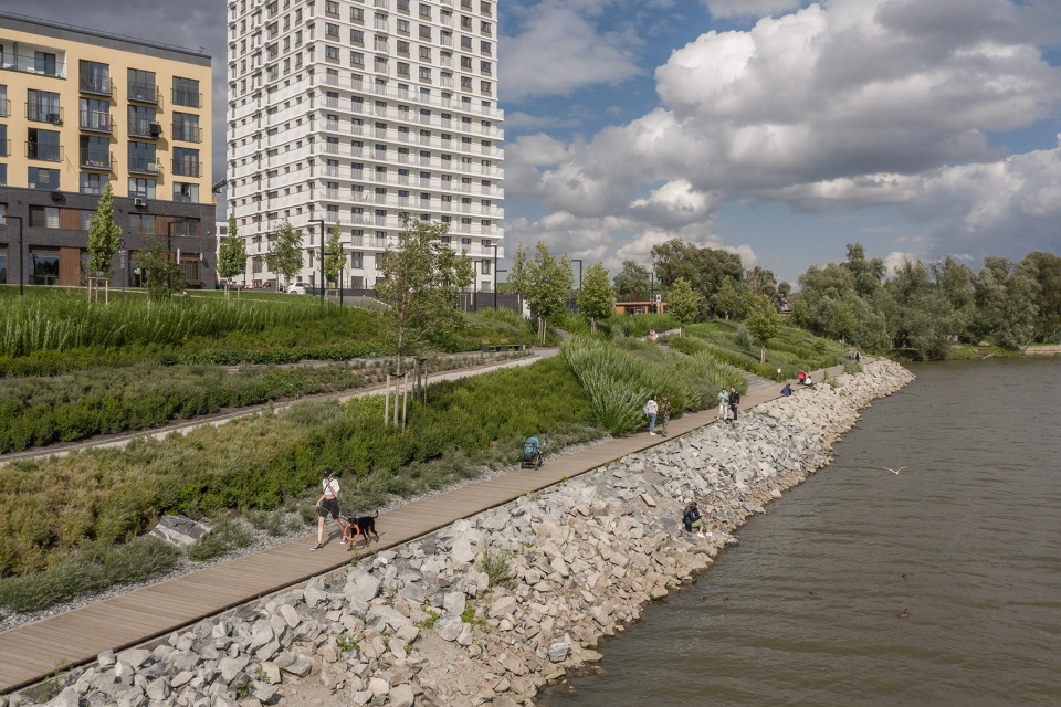 riverfront park in novosibirsk by аfа landmark architects sp architektura krajobrazu