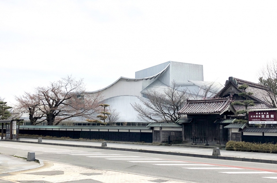 tsuruoka cultural hall by sanaa