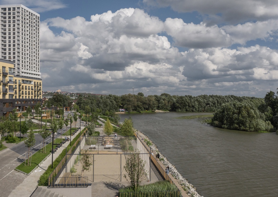 riverfront park in novosibirsk by аfа landmark architects sp architektura krajobrazu