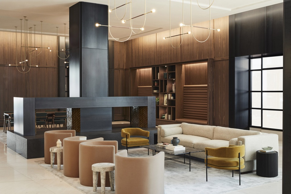 Summer Street Lobby by Atelier Cho Thompson