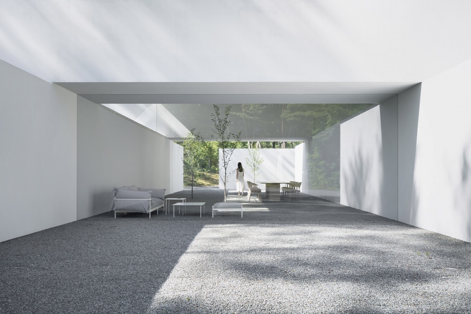 culvert guesthouse by nendo