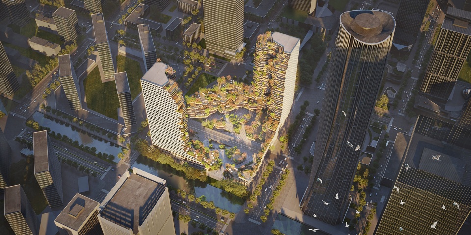 Oasis Towers Nanjing MVRDV
