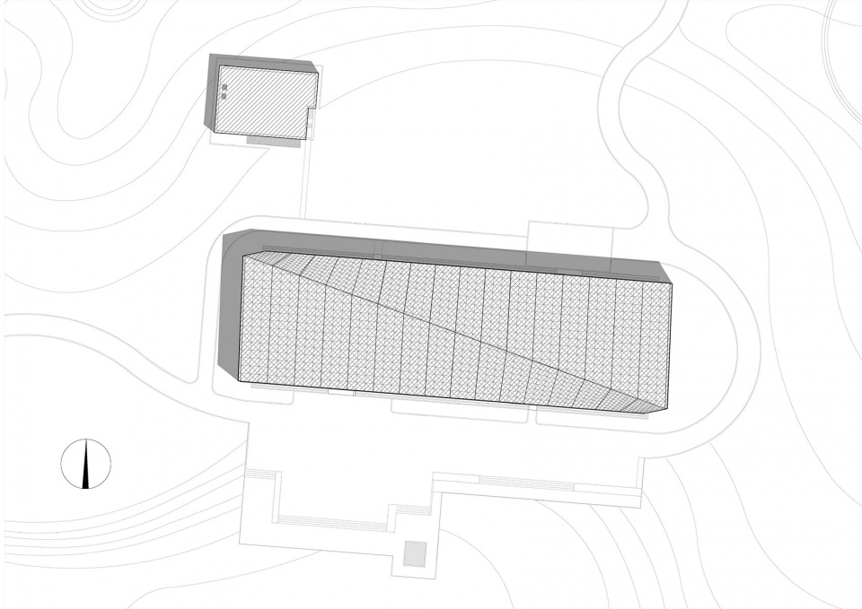 greenhouse of nantong botanical garden by gen architects