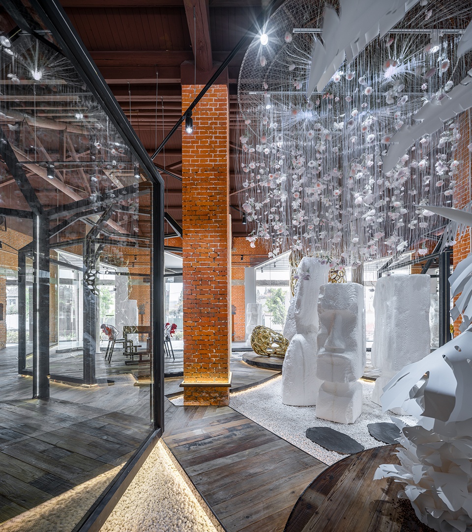 Cloud granary building renovation Shanghai Xigu Art Museum China by DCDSAA Architecture Office