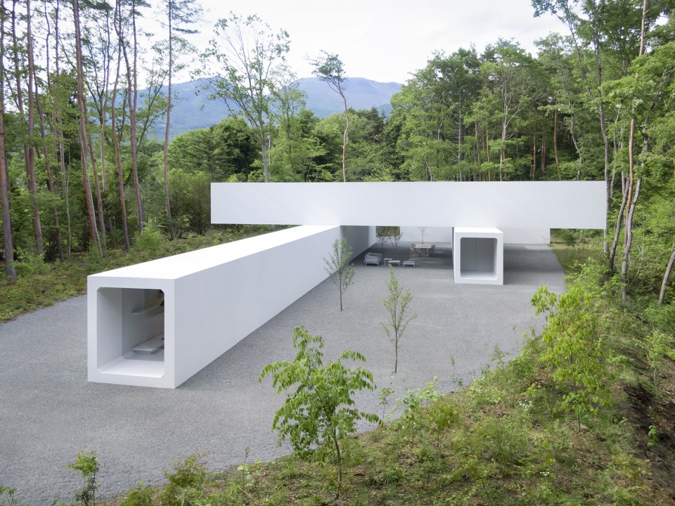 culvert guesthouse by nendo