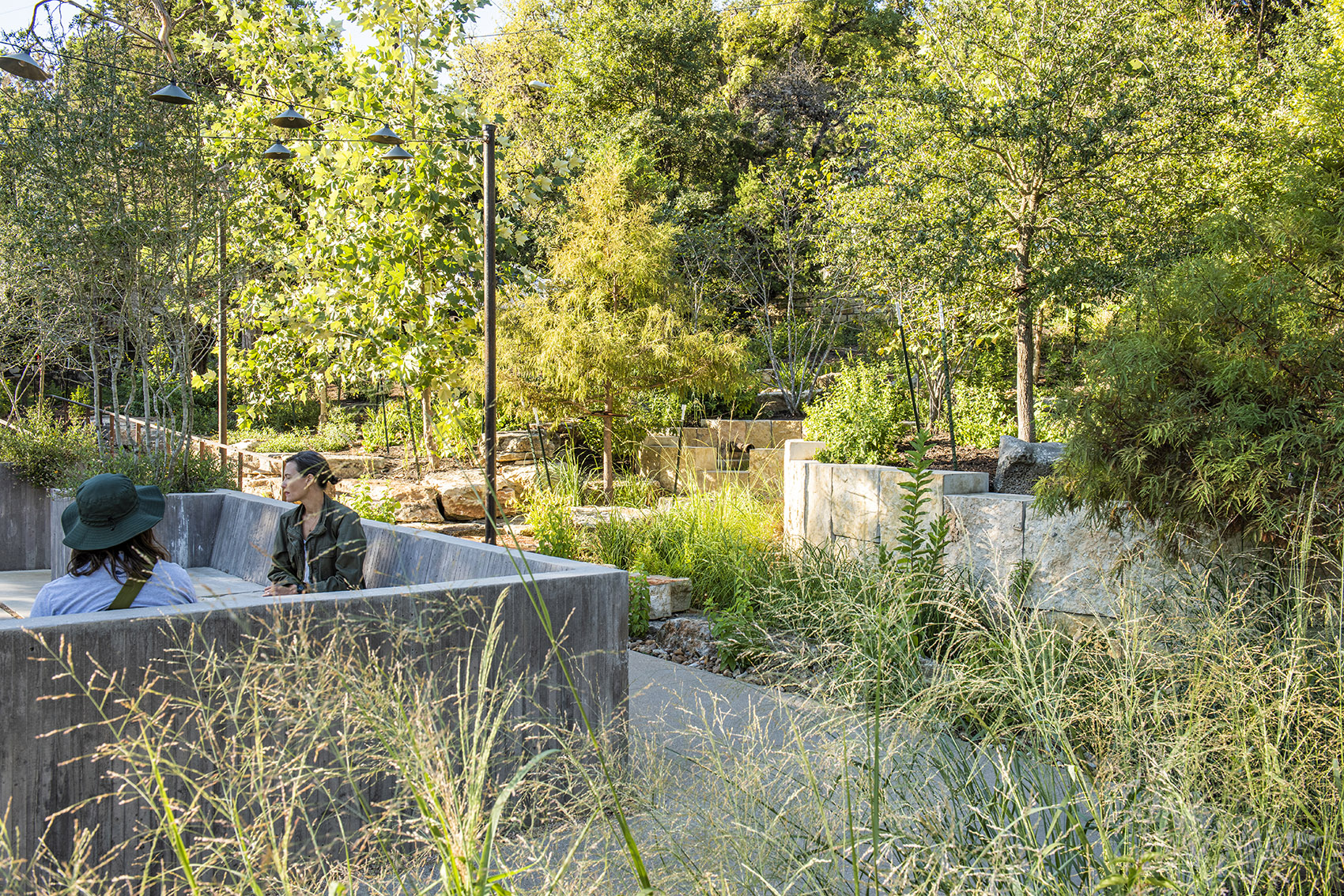 Kingsbury Commons at Pease Park by Ten Eyck Landscape Architects