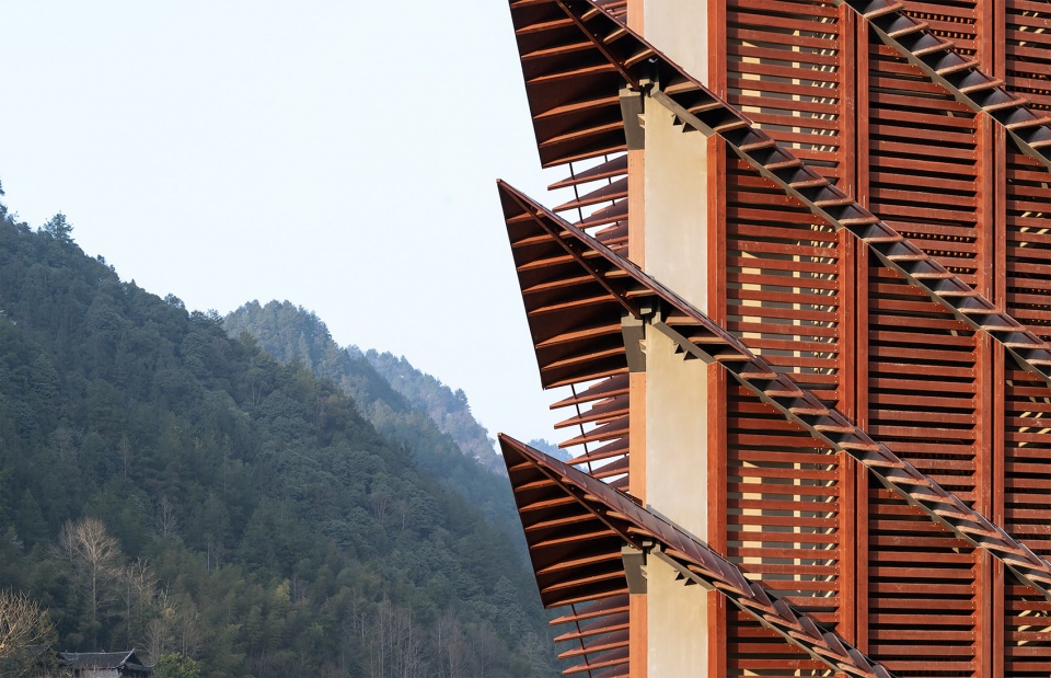 chinese tujia pan museum complex by li baofengs studio of hust