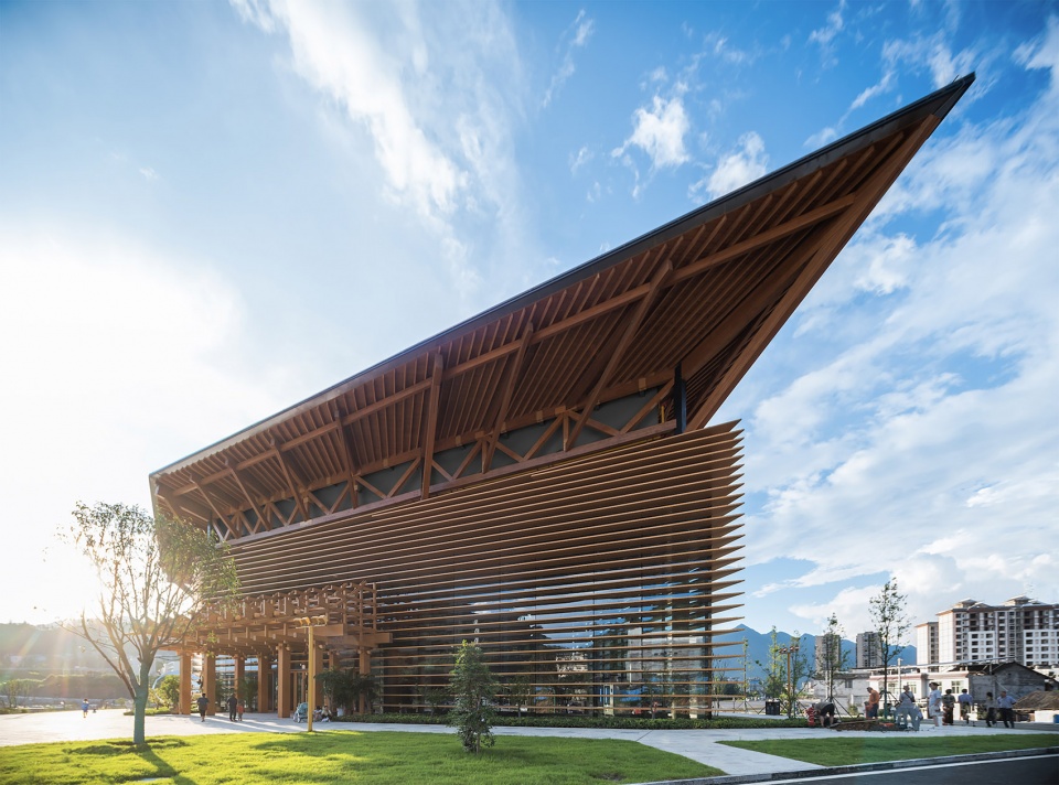 chinese tujia pan museum complex by li baofengs studio of hust