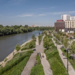 新西伯利亚河滨公园 / AFA + Landmark Architects + S&P Architektura Krajobrazu + Brusnika