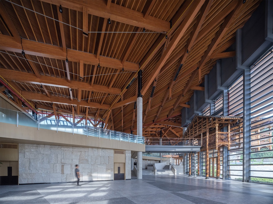 chinese tujia pan museum complex by li baofengs studio of hust