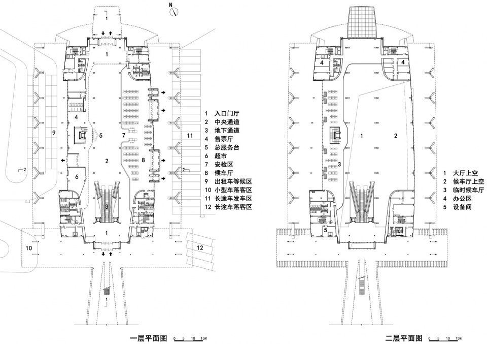 daqing west integrated highway passenger station by had architects studio a05