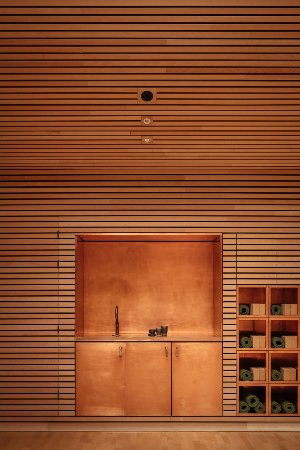 yoga studio hadspen house by invisible studio