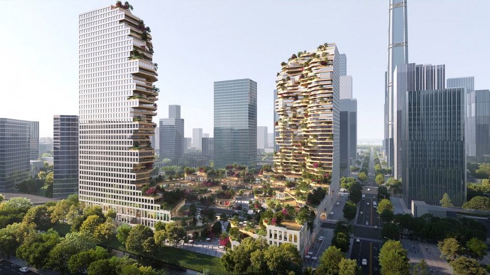 Oasis Towers Nanjing MVRDV