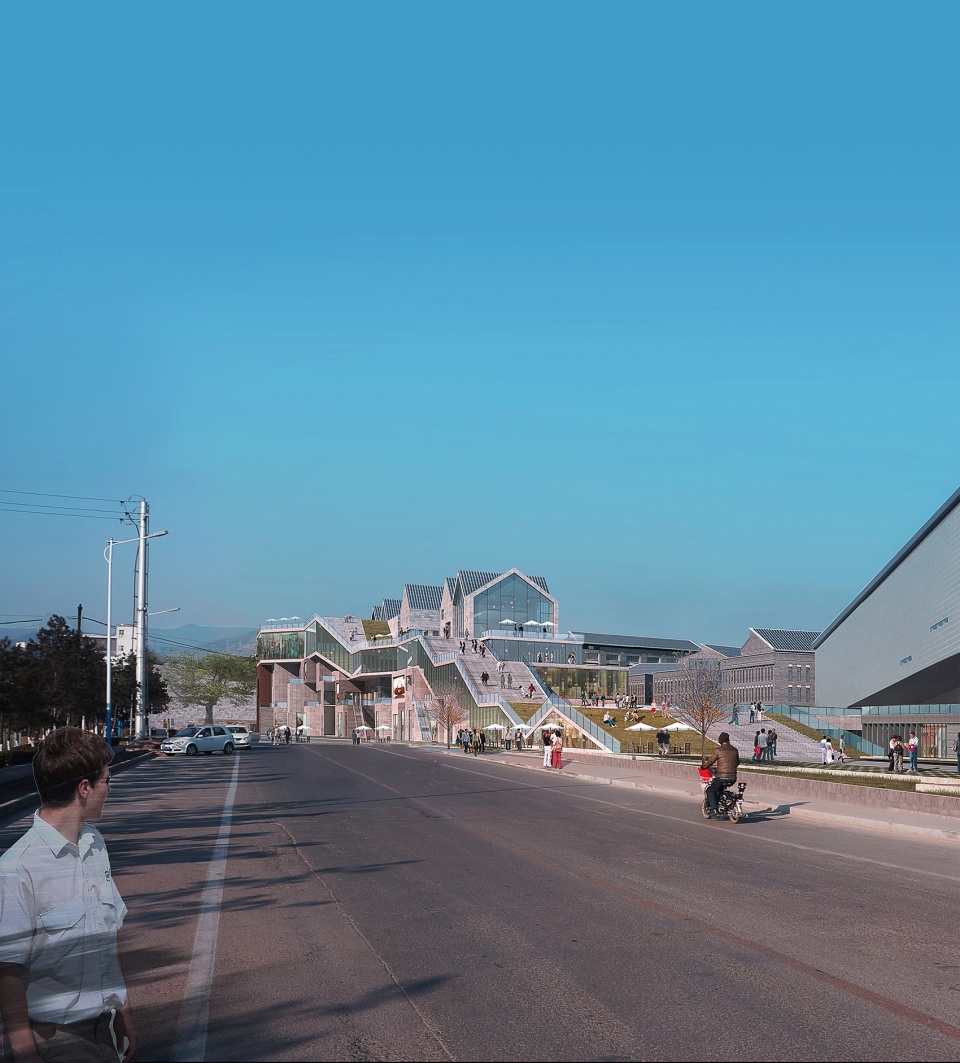 The Qin River Commercial Belt Zone of QinShui KUAN architects BJUCD group