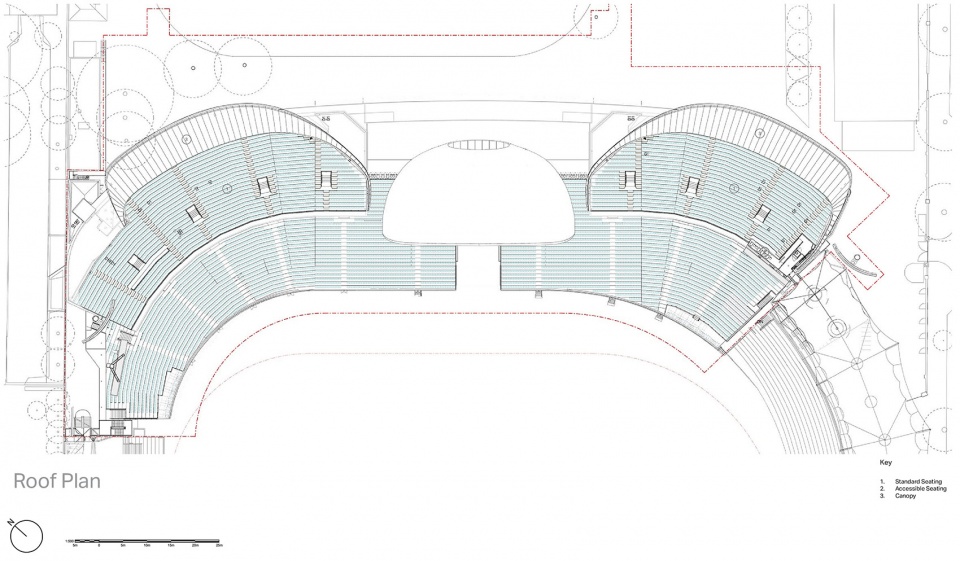 Compton Edrich Stands Lord s Cricket Ground London by Wilkinson Eyre Architects