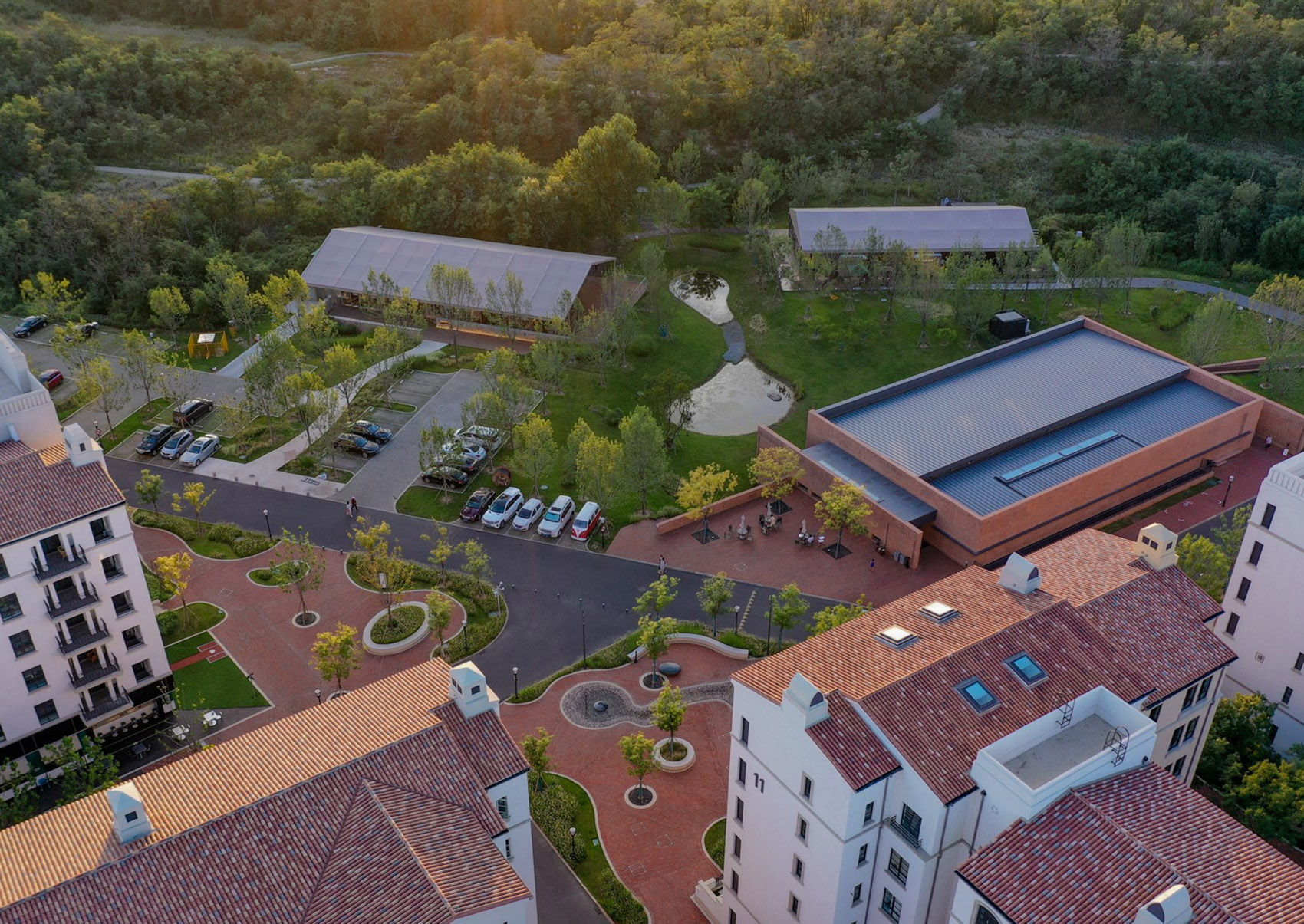 Aranya Cultural and Creative Blocks HorizonAtmosphere Landscape