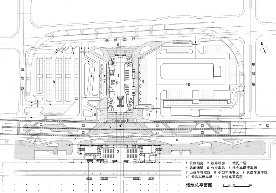 daqing west integrated highway passenger station by had architects studio a05