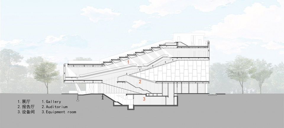 green valley art center by scenic architecture office
