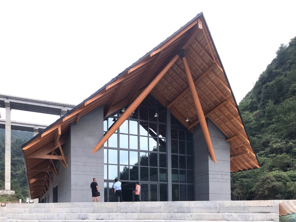 chinese tujia pan museum complex by li baofengs studio of hust