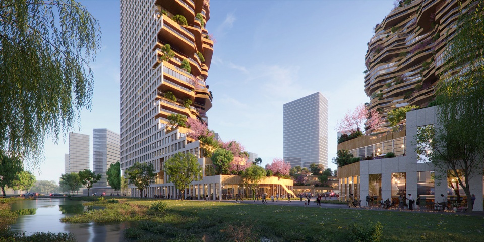 Oasis Towers Nanjing MVRDV