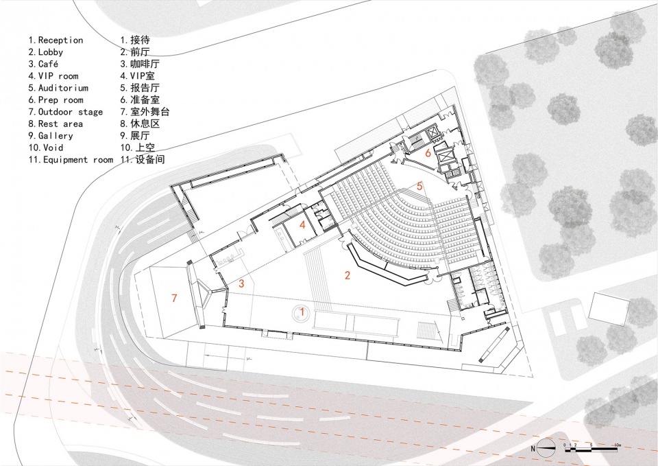 green valley art center by scenic architecture office