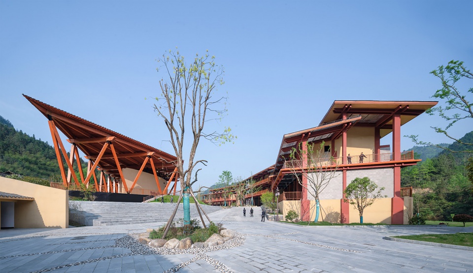 chinese tujia pan museum complex by li baofengs studio of hust